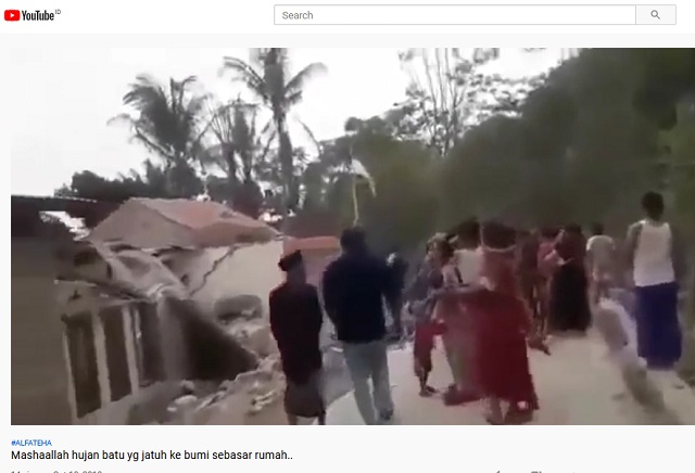 Hujan Meteor Jatuh di Purwakarta? Ini Faktanya