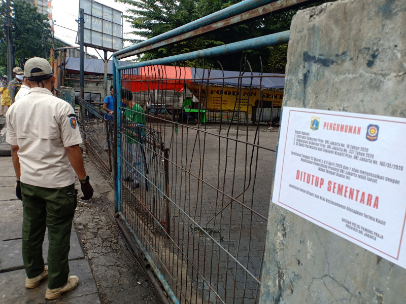 8 Bengkel Ditutup Paksa karena Melanggar PSBB