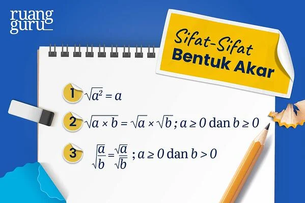 Belajar Matematika: Sifat Bentuk Akar dan Cara Merasionalkannya