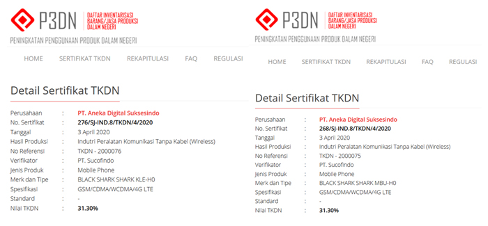 Black Shark 3 dan 3 Pro Lolos TKDN, Siap Rilis?