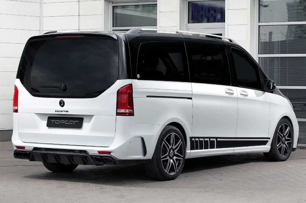 Pasang Body Kit, Bikin Tampang V-Class ini jadi Agresif