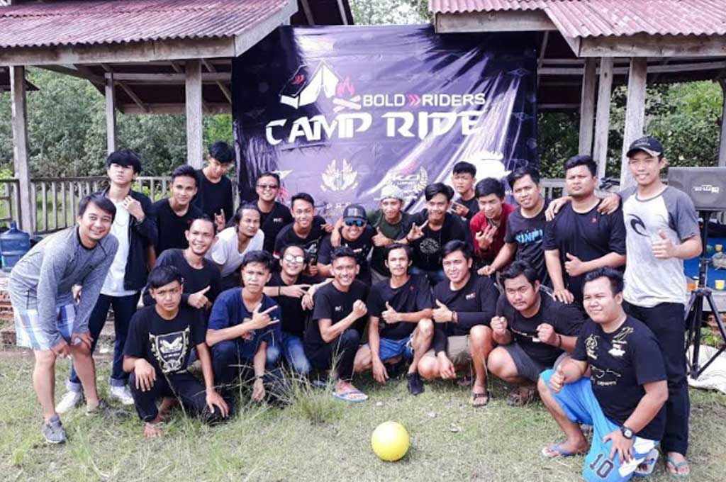 Keseruan Camp Ride ala Komunitas Bold Riders