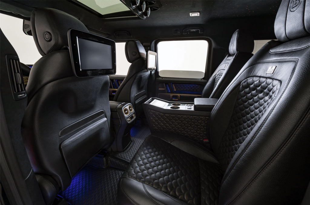 Mercedes-Benz G-Class 800 Black & Gold Edition, Buas Berkat Brabus