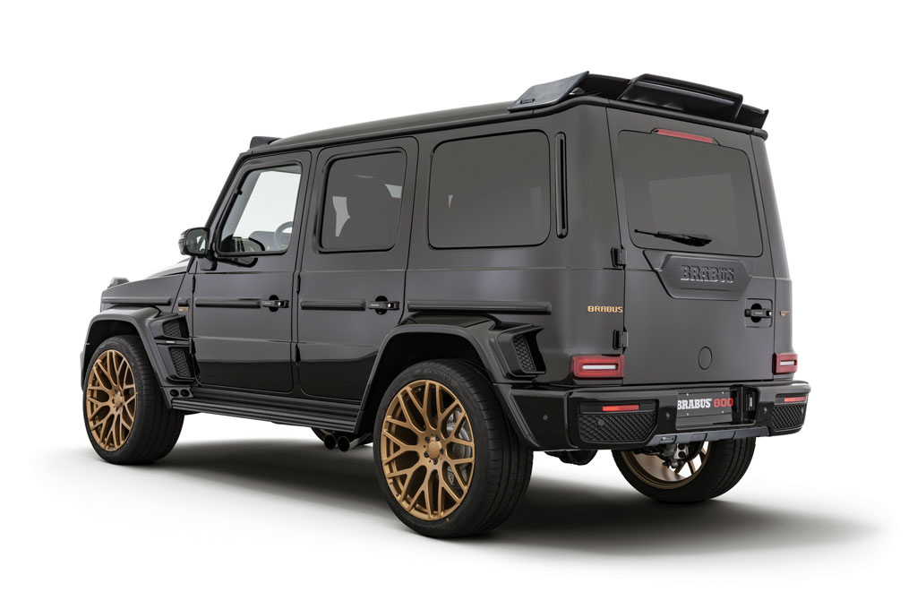 Mercedes Benz G Class 800 Black Gold Edition Buas Berkat Brabus Medcom Id
