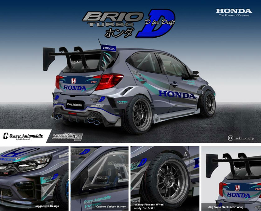 Honda Brio Turbo D dengan Sentuhan Detail - Medcom.id