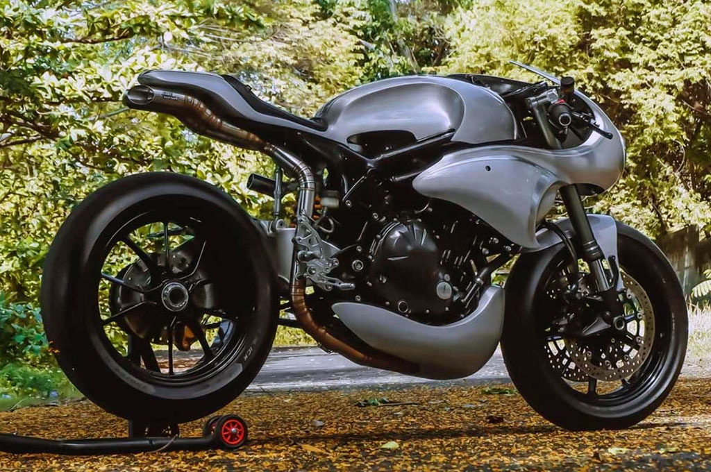 Kawasaki ER6n 'Bully' Garapan AMS Garage