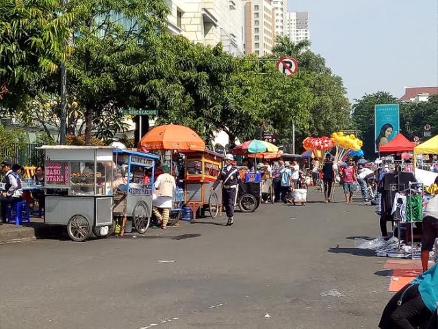 CFD Jakarta Sepi di Pekan Pertama Ramadan