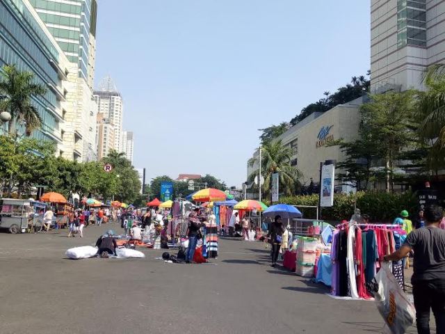 CFD Jakarta Sepi di Pekan Pertama Ramadan