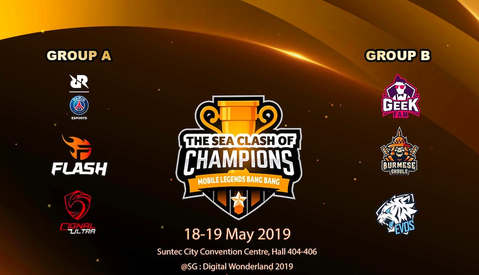 Southeast Asia Clash of Champions, Adu Hebat Tim Esports Asia Tenggara