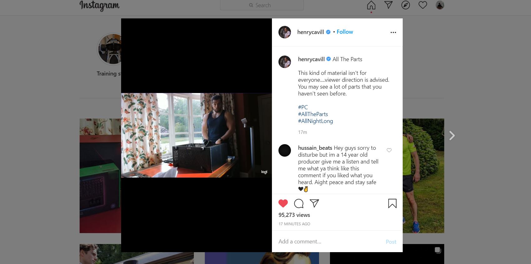 Henry Cavill Pamer Rakit PC Gaming, Merek Apa?