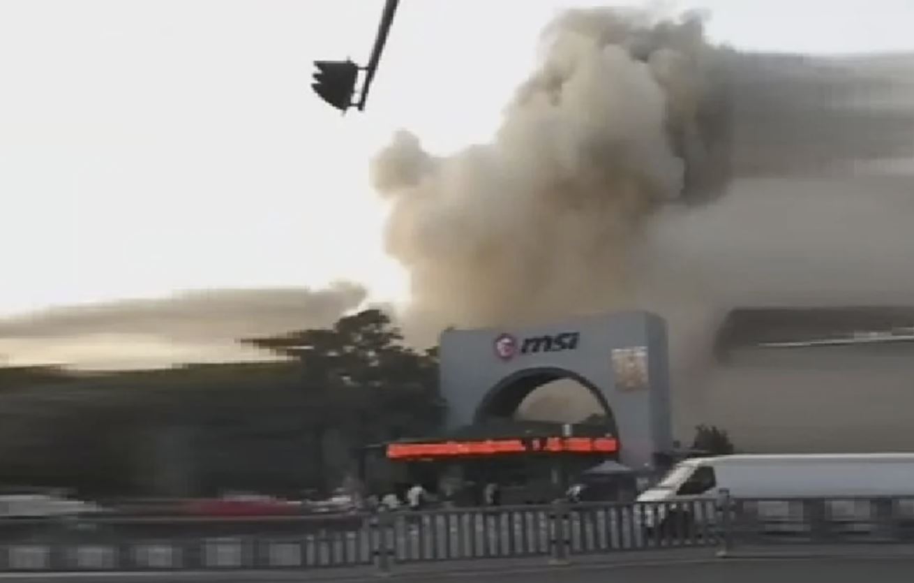 Pabrik Produsen Komponen PC Gaming MSI Terbakar