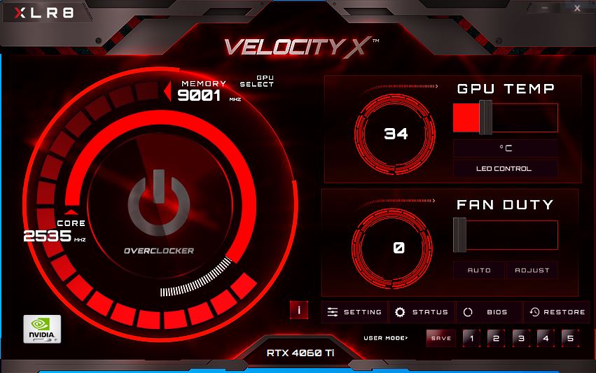 Main Game Pakai PNY GeForce RTX 4060 Ti Verto Dual Fan