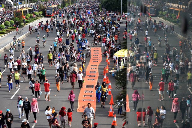 Ahok tak Masalah <i>Car Free Day</i> Jadi Ajang Kampanye