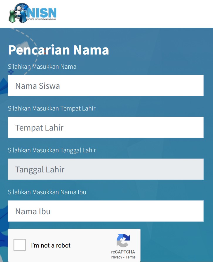 Cara cek NISN