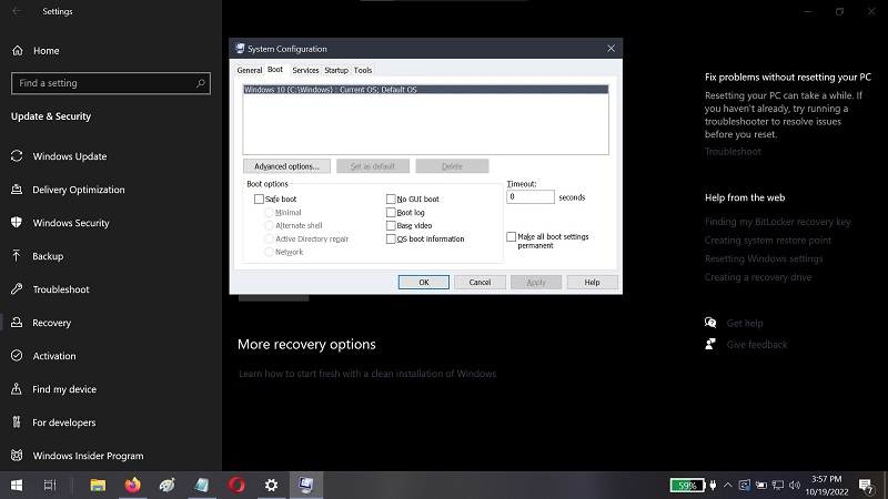 Cara Masuk Safe Mode Windows 10 dengan Berbagai Opsi