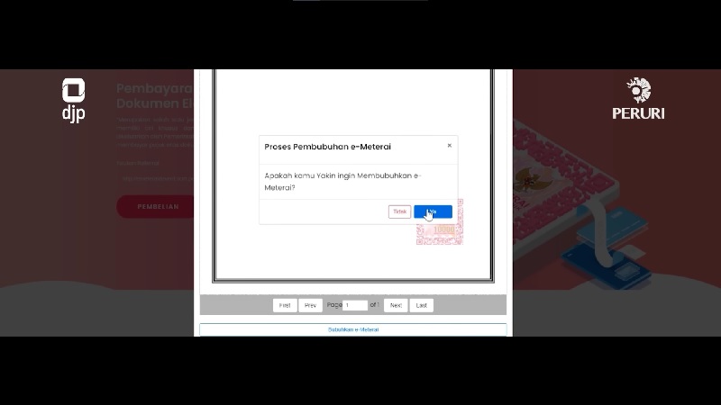Begini Cara Membubuhkan Meterai Elektronik saat Daftar PPPK 2022