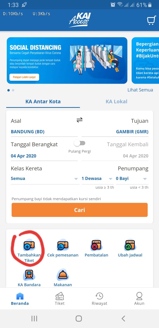 Cara Mudah Klaim Pengembalian Uang Pembelian Tiket Kereta Api