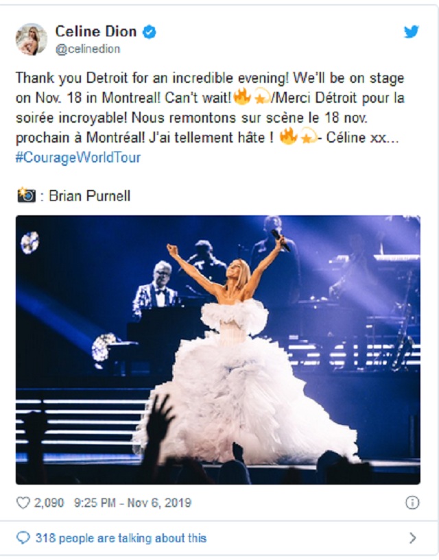 Artis Celine Dion Meninggal dalam Kecelakaan Pesawat? Ini Faktanya