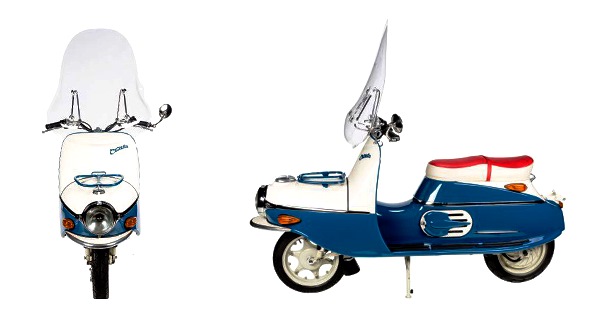 Cezeta 506, Skutik Retro Bermesin Tesla