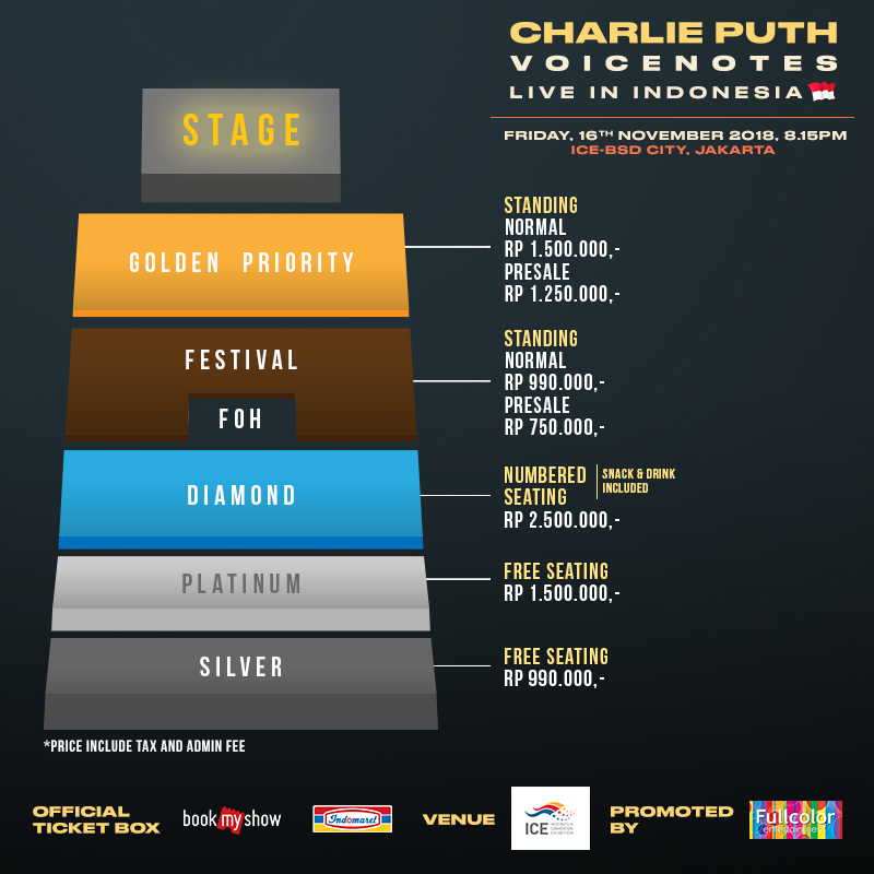 Charlie Puth akan Konser untuk Pertama Kali di Indonesia