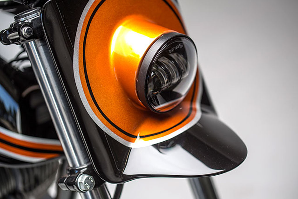 Transformasi Ekstrim Ducati 250 Scrambler jadi Chopper