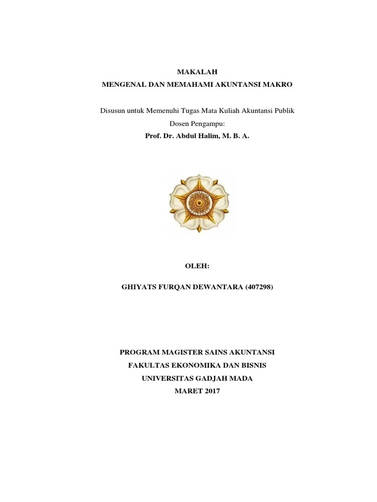 Cara Membuat Cover Makalah Lengkap dengan Contohnya