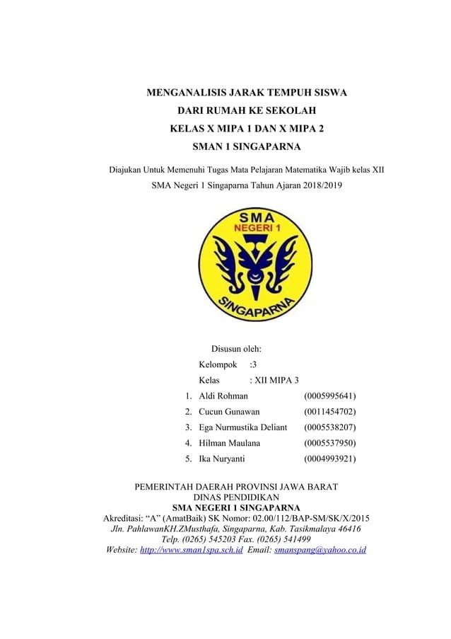 Cara Membuat Cover Makalah Lengkap dengan Contohnya