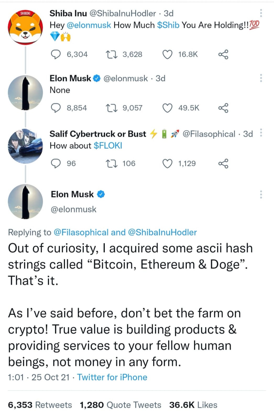 Cuitan Elon Musk di Twitter berpengaruh besar pada cryptocurrency. Twitter