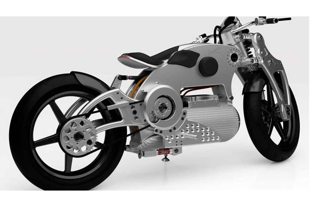 Motor Listrik Konsep nan Futuristik Garapan Curtiss Motorcycle