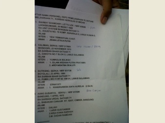 Empat Anggota Lanud Sulaiman Sudah Teridentifikasi