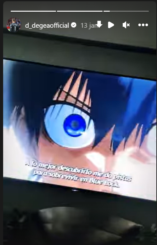 Bukan Blue Lock, Netizen Sarankan De Gea Nonton Anime Ini Usai MU Dibantai Liverpool 7-0