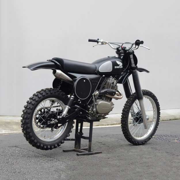 Intip Motorcross Klasik Honda Garapan Deus