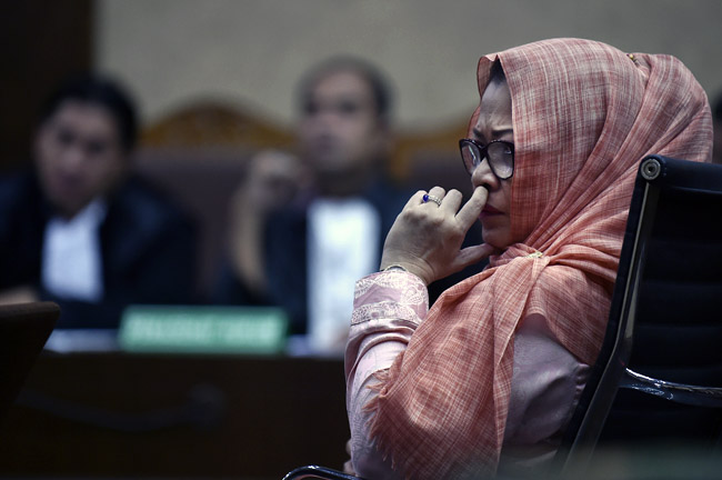 Dewie Yasin Limpo: Saya Bukan Koruptor