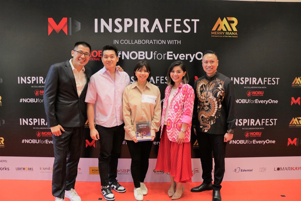 Di InspiraFest 2023, Merry Riana Ditunjuk Sandiaga Uno Sebagai Duta Ekonomi Kreatif Dan Luncurkan Program Pemberdayaan 10.000 UMKM
