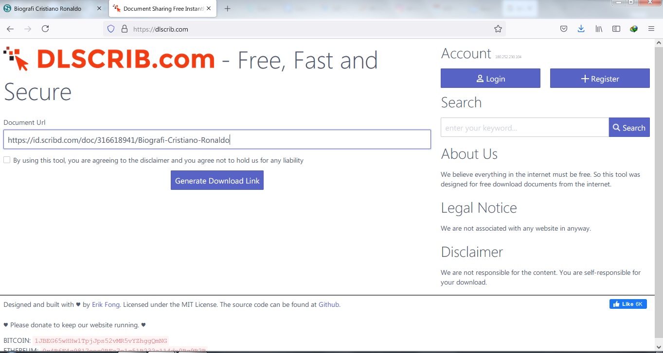 Cara <i>Download</i> File Scribd Gratis, Mudah Tanpa Login