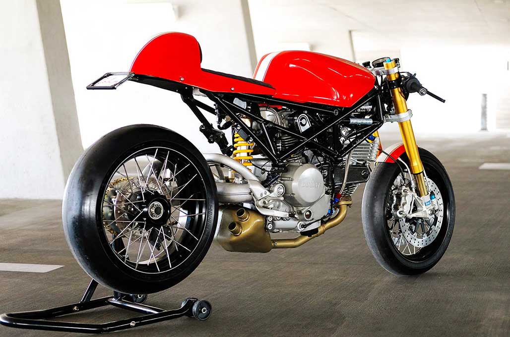 Ducati S2R Cafe Racer Tampil Klimis ala Cohn Racers