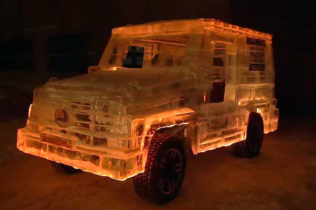 Intip Mercedes-Benz G63 AMG dari Es