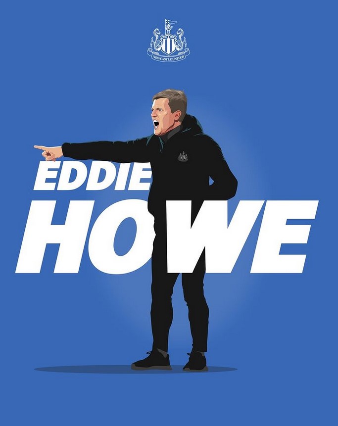 Eddie Howe Newcastle (Instagram @nufc)