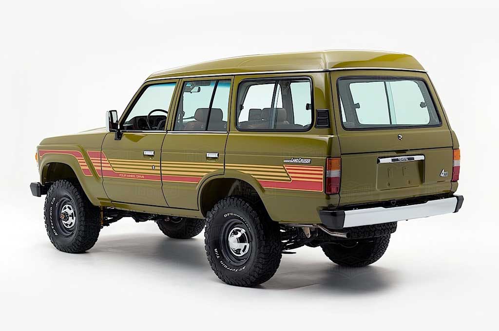 Toyota Land Cruiser FJ62 Klasik untuk Harian