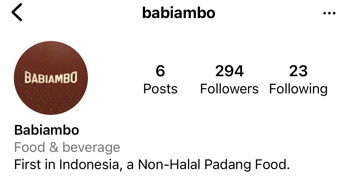 Restoran masakan Padang non halal viral di media sosial. Instagram @Hilmi28