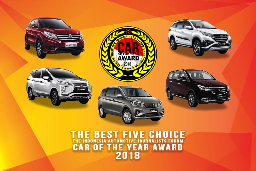 Lima Mobil ini jadi Nominator Mobil Terbaik Forwot 2018
