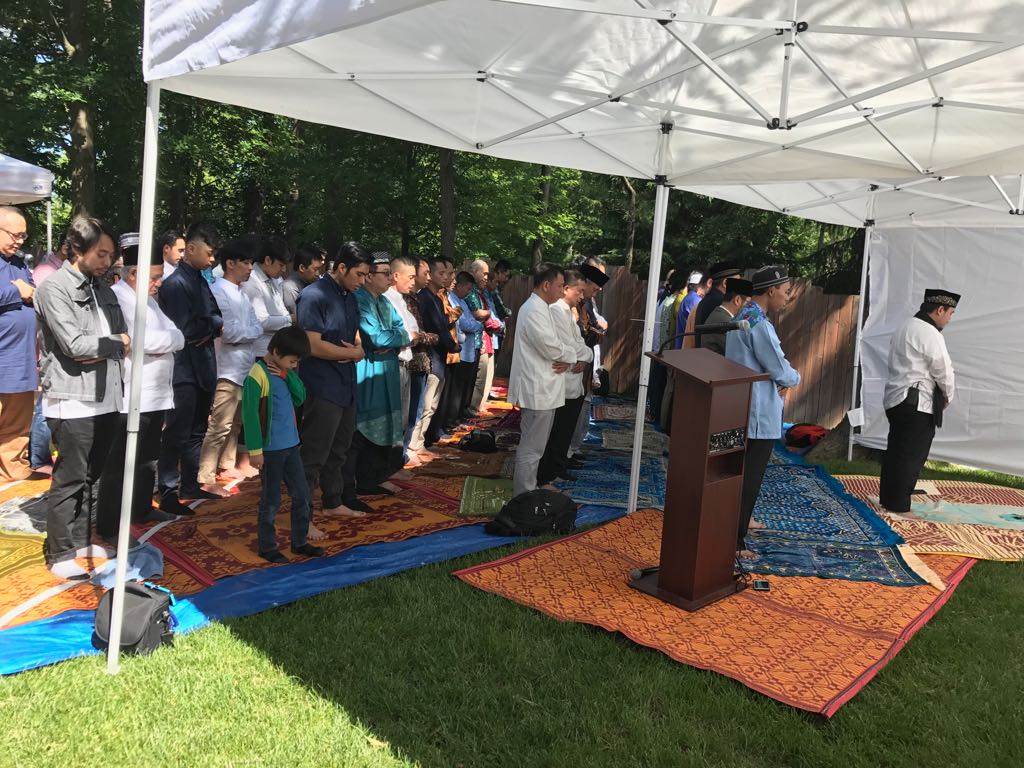 Lebaran di Chicago Serukan Pesan Perdamaian dan Persatuan