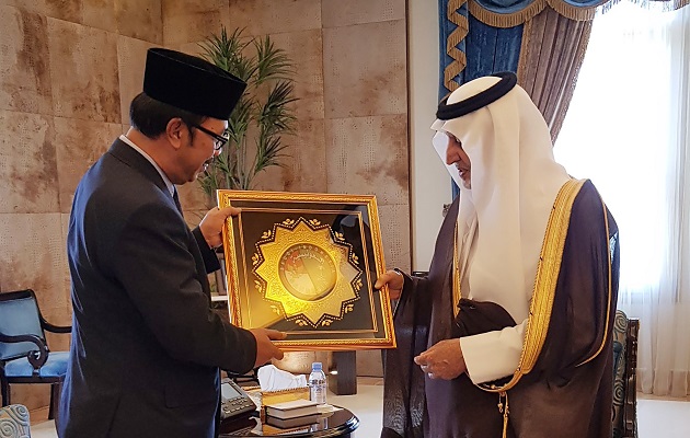 Bertemu Penasihat Raja Salman Dubes Ri Lobi Urusan Haji