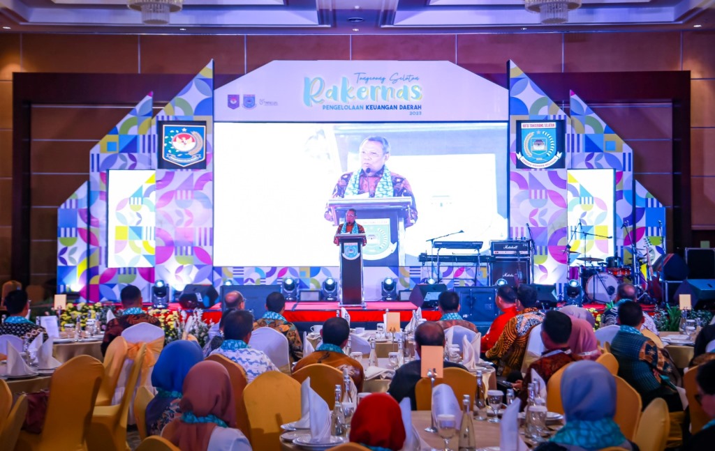 Gala Dinner Rakernas Pengelolaan Keuangan Daerah, Benyamin: Selamat Datang di Tangerang Selatan