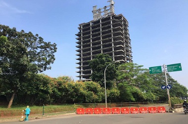 Pemkot Sosialisasikan Pembongkaran Gedung milik Panin Bank di Bintaro