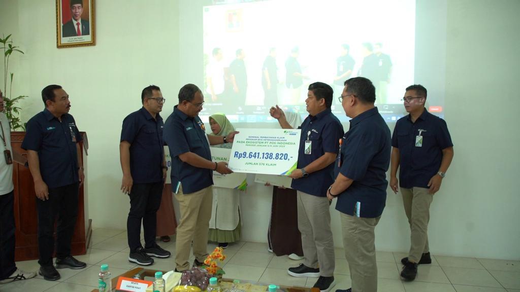 Genjot Jumlah Kepesertaan Baru BPU BPJS Ketenagakerjaan, Pos Indonesia Umumkan Pemenang <i>Racing Contest Joint Marketing</i> Periode I