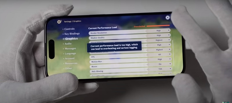 Diklaim Kuat Game AAA, iPhone 15 Pro Patah-patah saat Main Genshin Impact