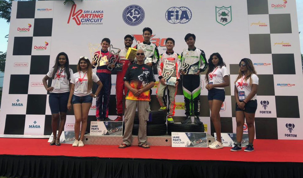 Prassetyo Hardja Kibarkan Merah Putih di Sri Langka