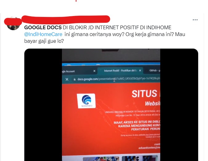 Bukan Diblokir, Kominfo Sebut Google Docs Nggak Bisa Diakses karena Masalah Teknis