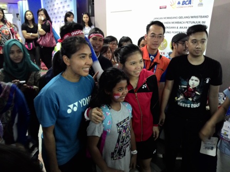 Lolos ke Final, Greysia/Nitya Gelar Jumpa Fan